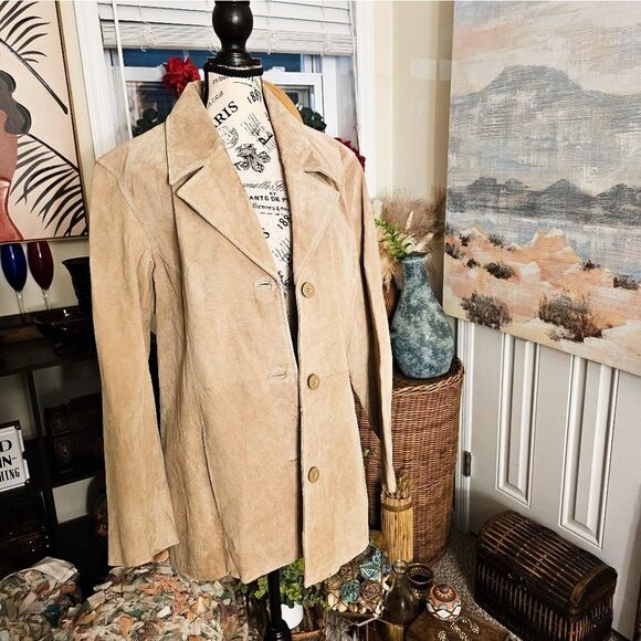 VTG Wilson Tan Suede Genuine leather Jacket. - Picture 14 of 14
